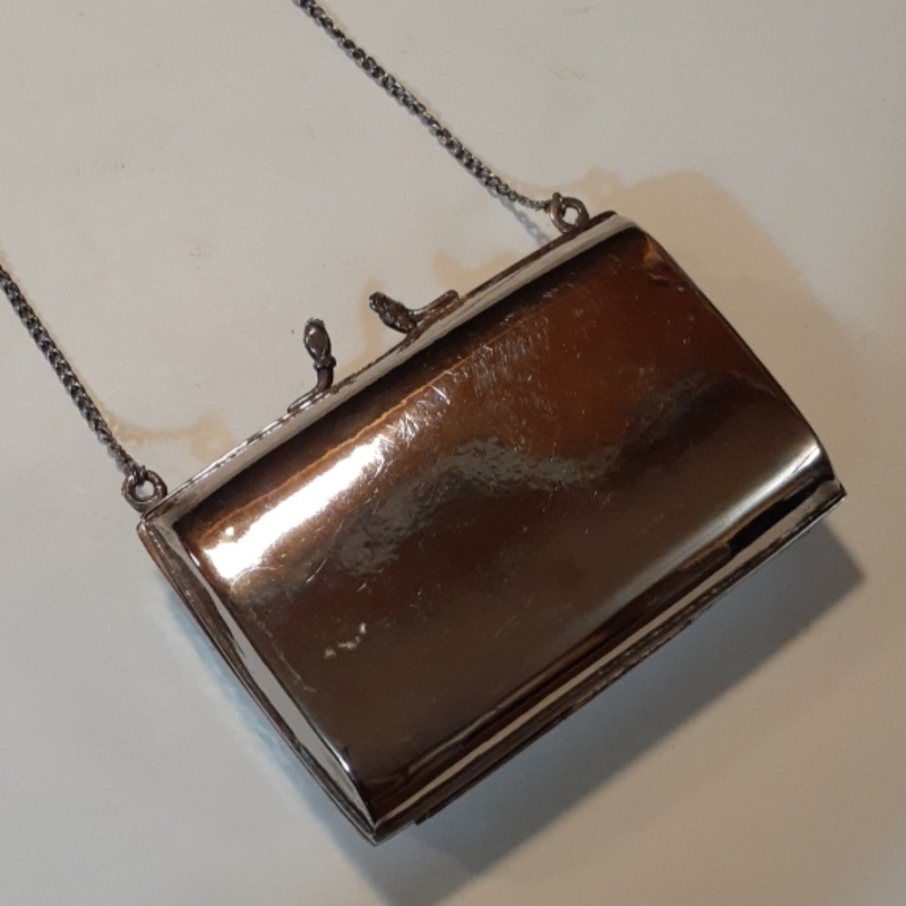 Vintage Silver Minaudiere